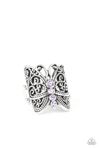 Butterfly Bling - Purple